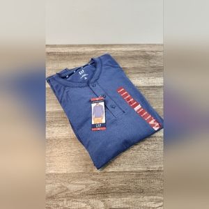 GAP Long Sleeve Henley T-Shirt Extra Large XL 1/4 Button